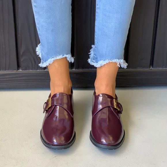 Wine Monk Strap Oxford - Picture 8 of 8